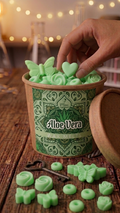 Wax Melts Artesanales Aroma Aloe Vera - Ambientador Sin Llama