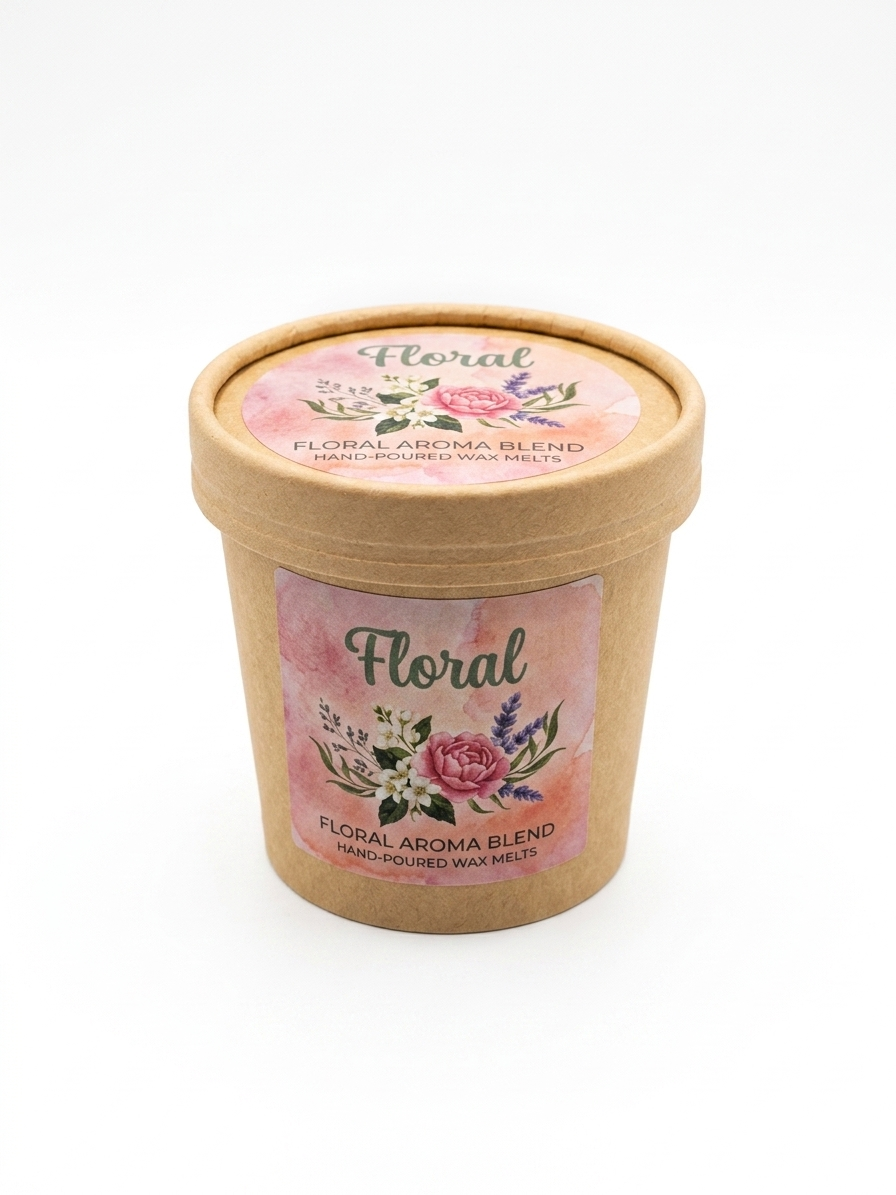 Wax Melts Artesanales Aroma Floral Fresia - Ambientador Sin Llama
