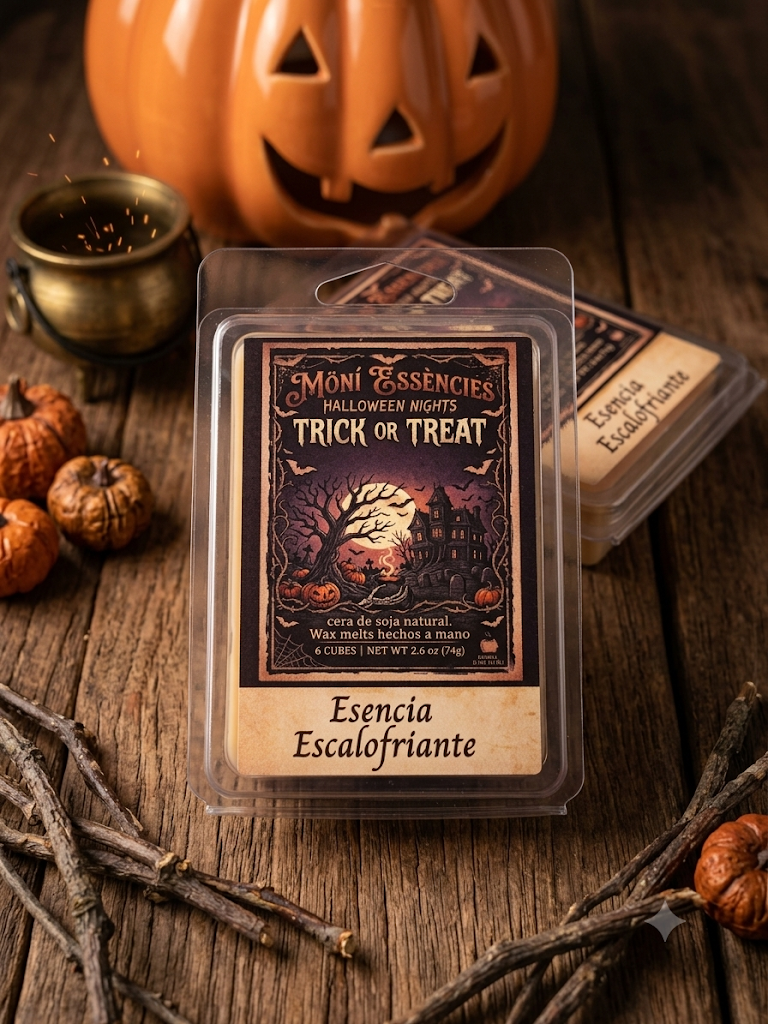 Pack 3 Wax Melts Edición Halloween - Black Cherry Escalofríos Mordisco